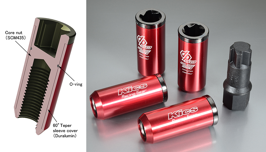 Kics DP50 Racing Nut