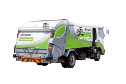 プレス式ごみ収集車「プレスパック®」 | 製品情報 | 極東開発工業株式会社