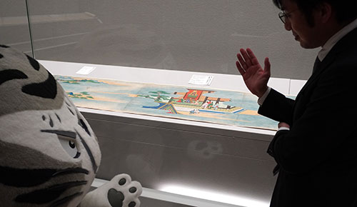 修理完了記念 特集展示「重要文化財 釈迦堂縁起」を見に行くリン