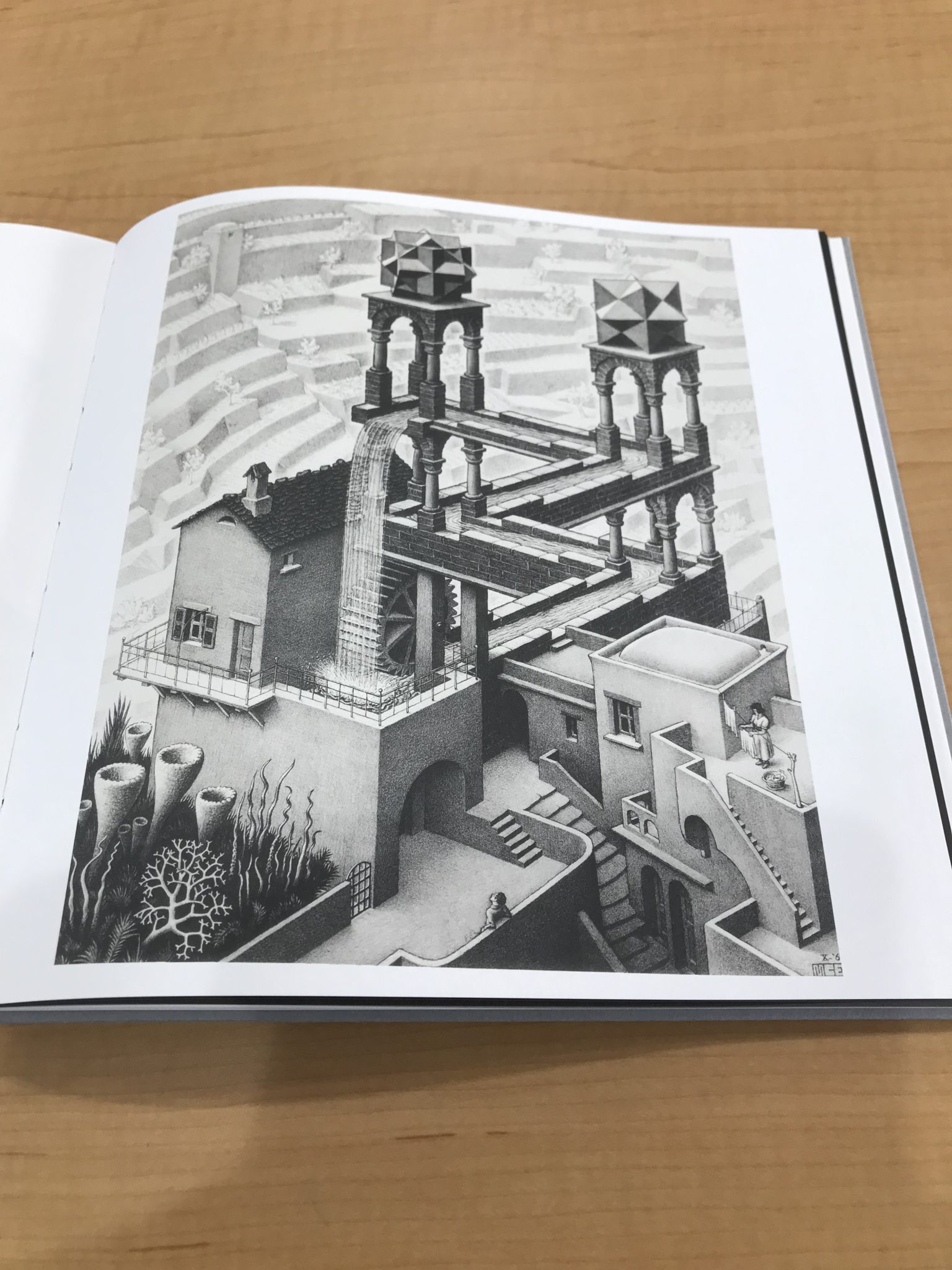 エッシャーの画集｜掲示板｜教養堂｜愛知県江南市の塾｜小学生・中学生