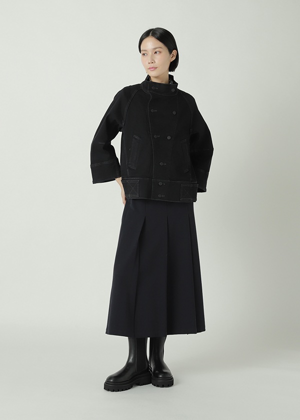 ZUCCa / S ハイパーストレッチデニム / ジャケット(M blue(12)): SALE