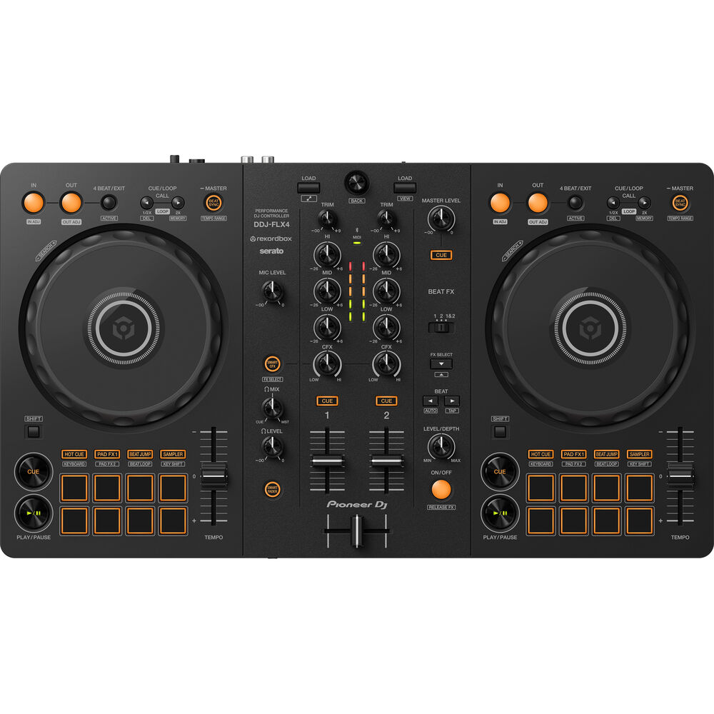 Pioneer DJ DDJ-FLX4 2-Channel Controller Rekordbox SeratoDJ – Hot