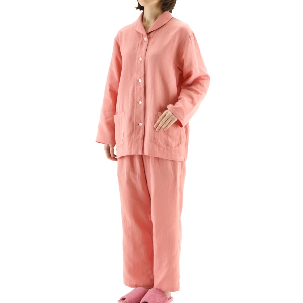 5660ガーゼパジャマ 婦人M