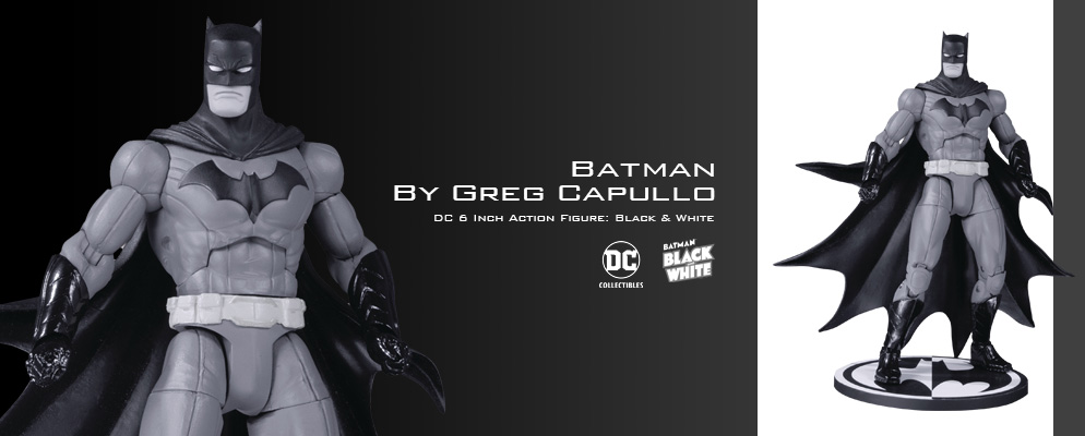 DCコミックス』6インチ【ブラック＆ホワイト アクションフィギュア