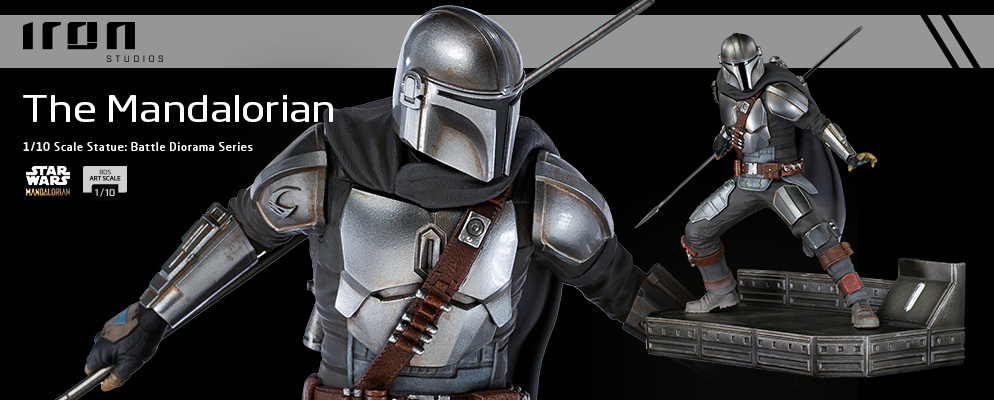 マンダロリアン』【アイアン・スタジオ スタチュー】「バトルジオラマ