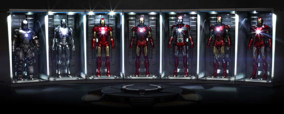 ムービー・マスターピース】『アイアンマン3』1／6スケールジオラマ