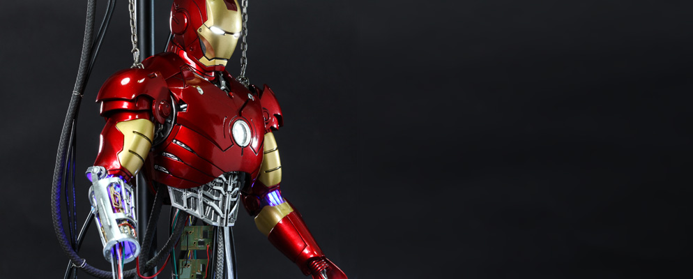 ムービー・マスターピース】『アイアンマン』1／6スケールジオラマ