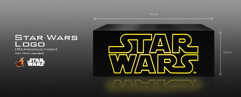 ホットトイズ・ライトボックス】『スター・ウォーズ』ロゴ［再生産