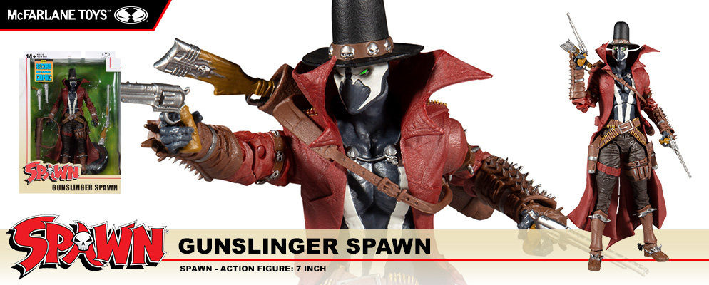 スポーン』【アクションフィギュア】7インチ ガンスリンガー