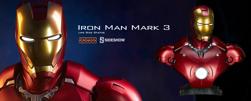 アイアンマン』【等身大バスト】アイアンマン・マーク3 | 株式会社