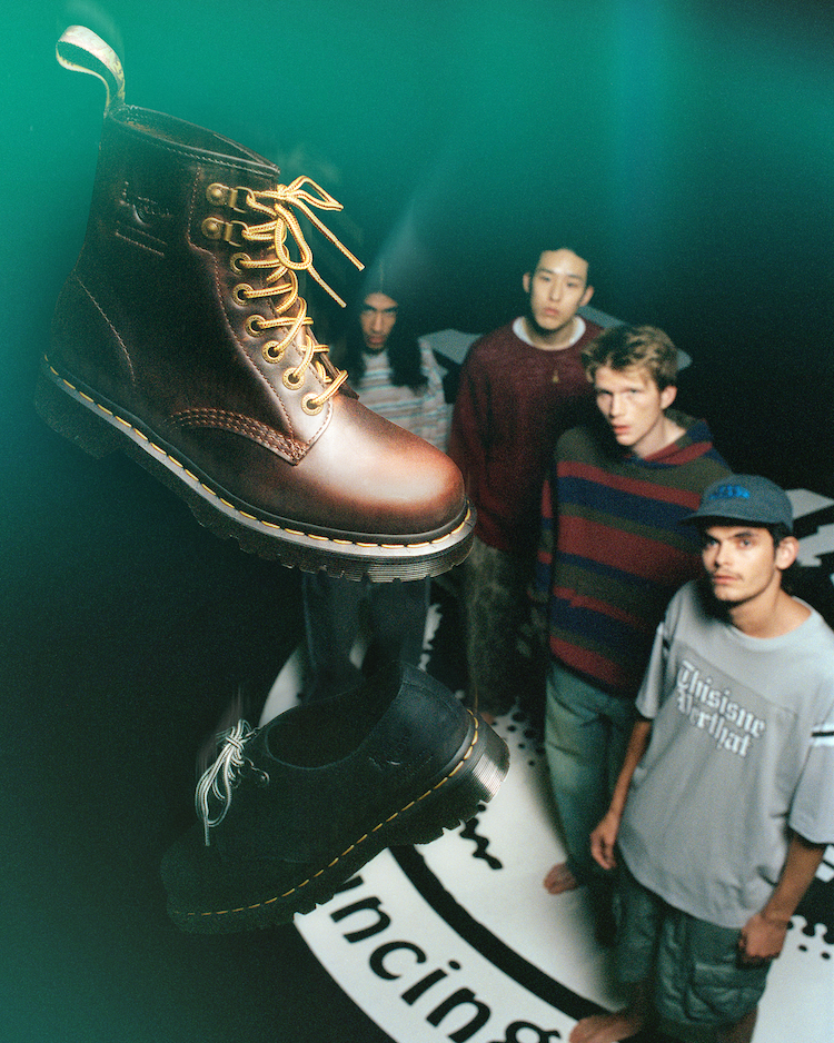 ディスイズネバーザットとドクターマーチンの初タッグ。フルグレイン