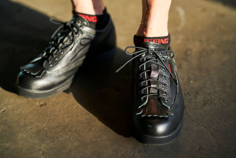 Danner x Briefing Golf collaboration shoes are cool on the grass