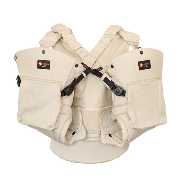 KA-12 napnap ふたご抱っこひも ベージュ::ホクソンベビー