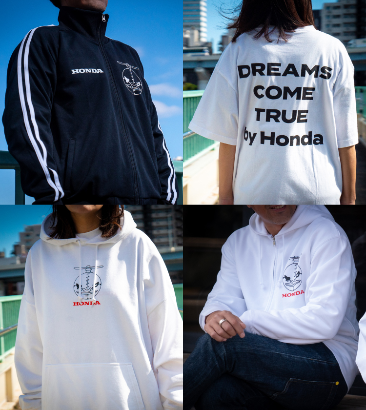 オリジナル企画 スペシャルグッズ『DREAMS COME TRUE』×『Honda