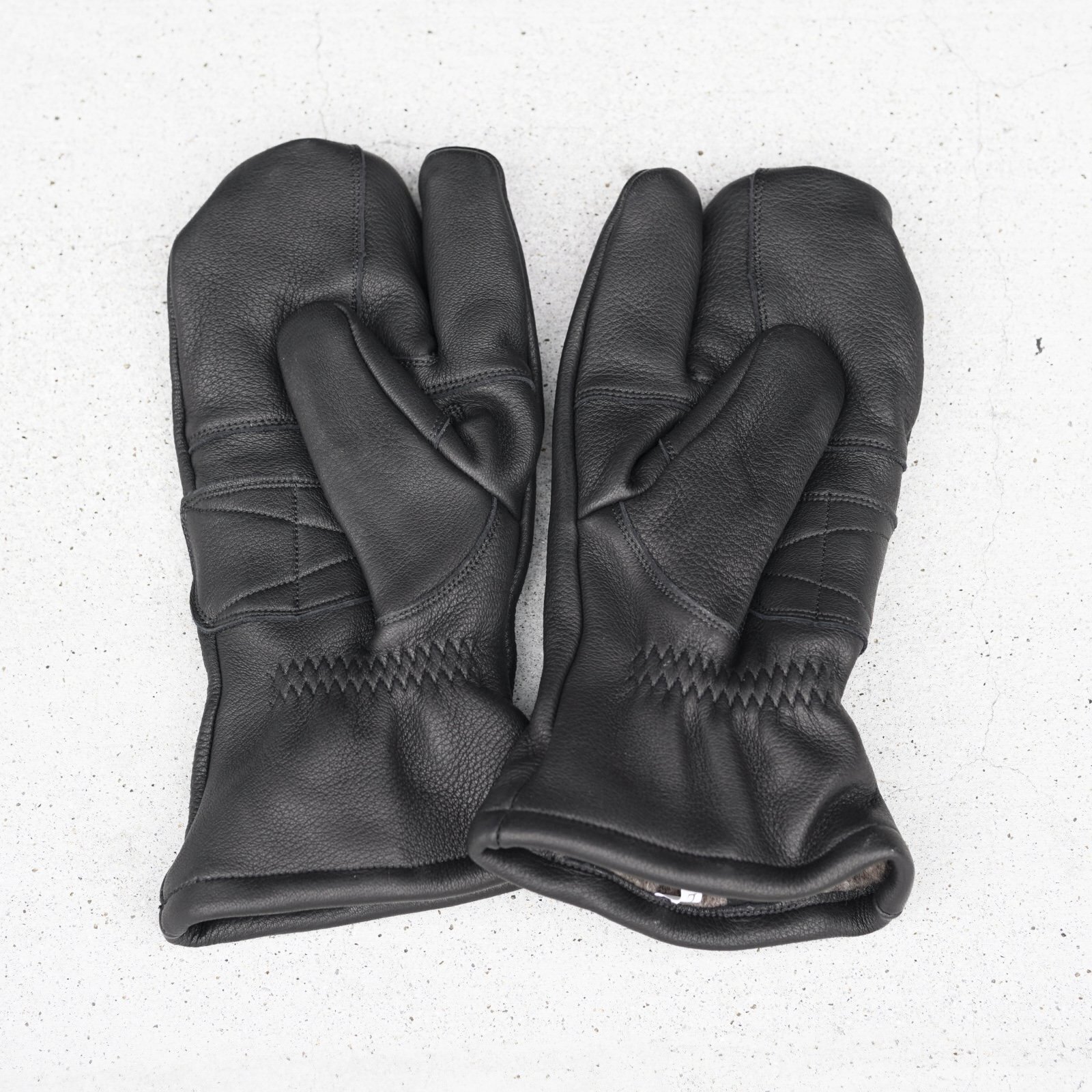 UNCROWD (アンクラウド) | DEERSKIN HEAVY TRIGGER GLOVE [BLACK] | 通販