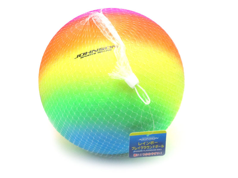 スポーツ レインボープレイグラウンドボール（エア無）|【堀商店】景品