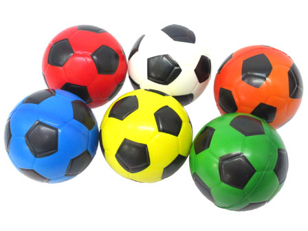 100景品 カラフルソフトサッカーボール|【堀商店】景品・販促品