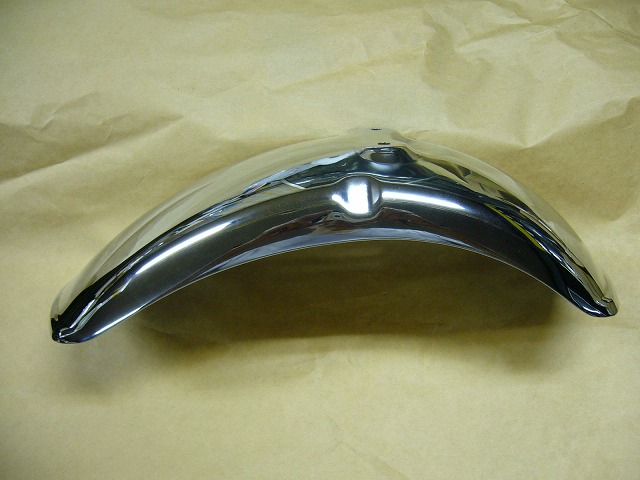 フロントフエンター メッキ 5Lモンキー6V。12V 。 ゴリラOK。 ここ