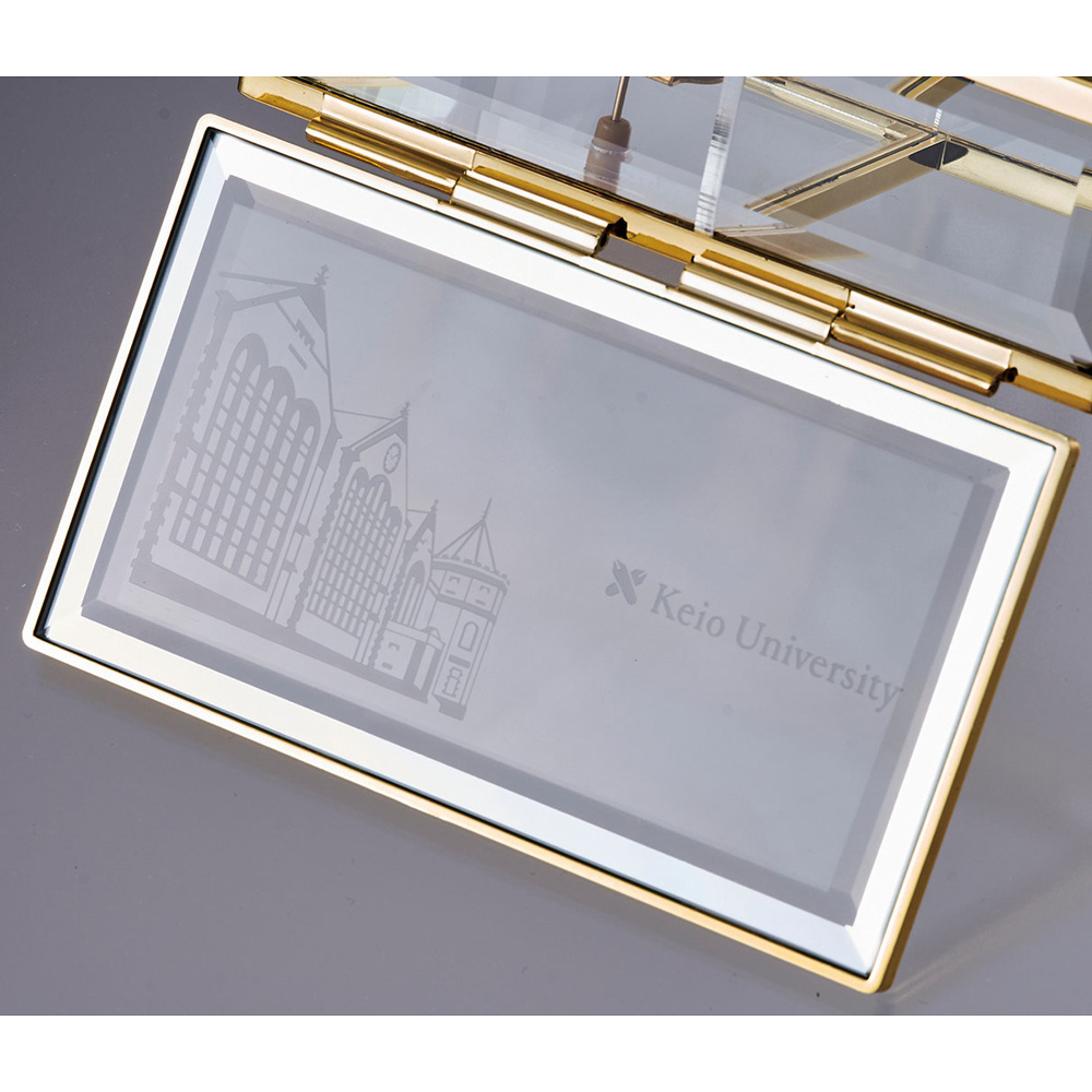 慶應義塾公式グッズ:慶應義塾『丘の上』オルゴール | 箱根ガラスの森