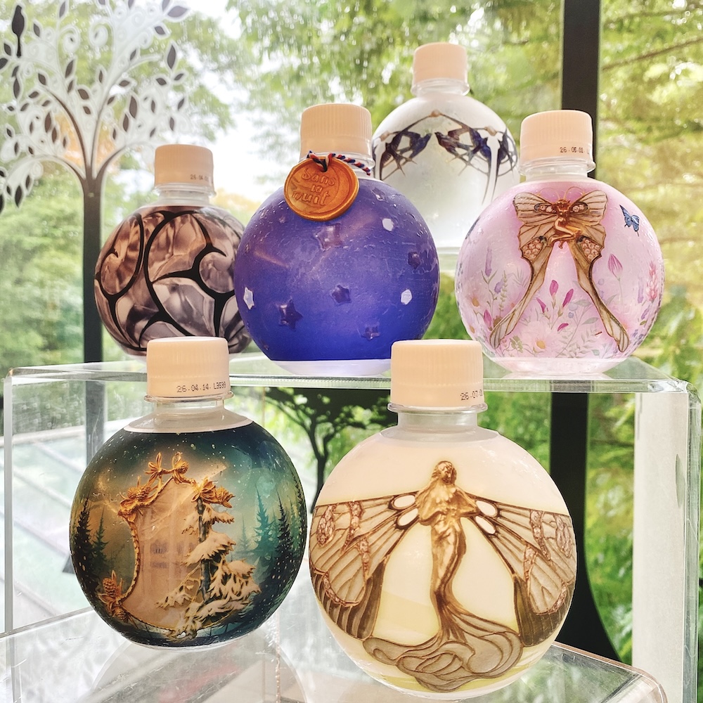 ラリックオリジナルデザインボトルのミネラルウォーター 大人気です