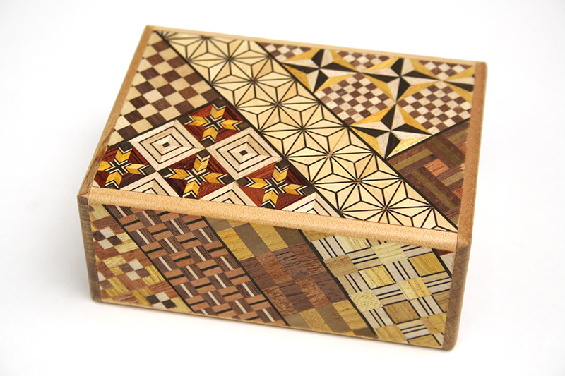 Japanese Puzzle Box 4steps – Japanese puzzle box – Hakone Maruyama