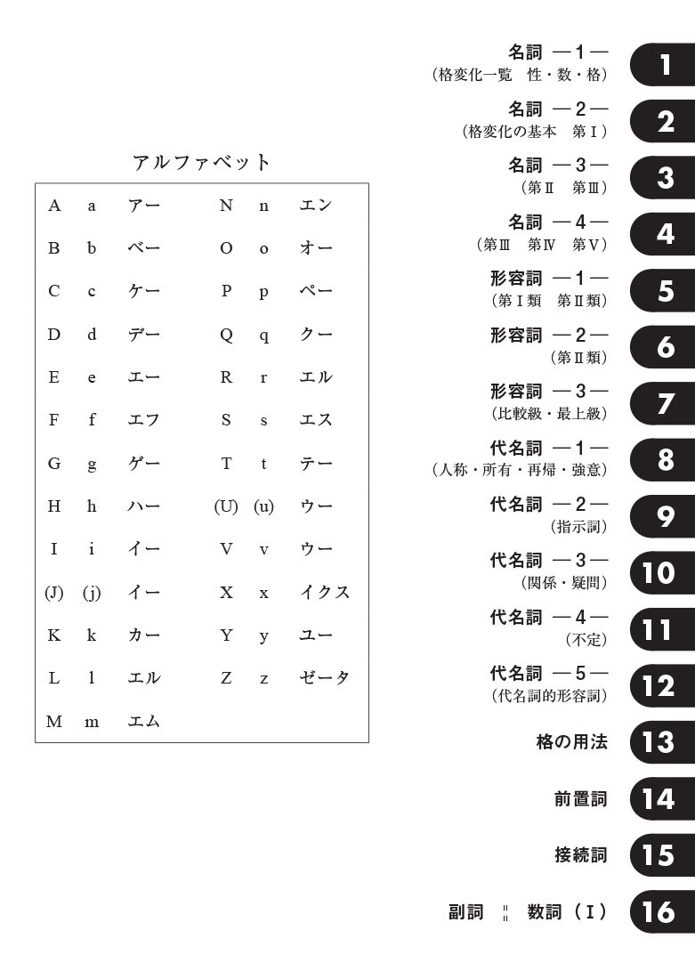 インデックス式 ラテン文法表［新版］ - 白水社
