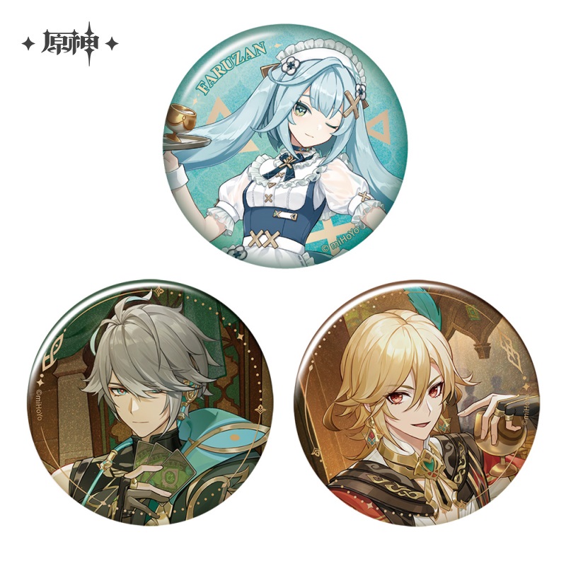 アルハイゼン 公式缶バッジ 計40個 アルハイゼン 公式缶バッジ 計40個