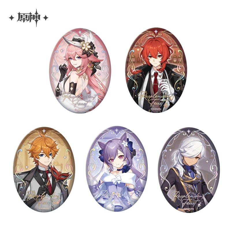 原神 輝夜華宴 バッジ - HAKUTEA