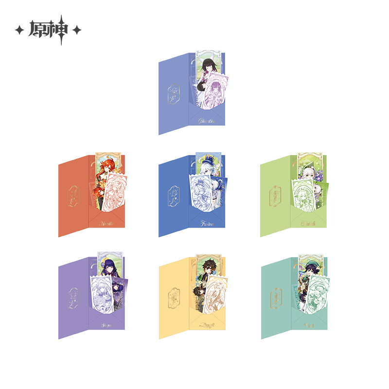 原神 周年お祝い 記念カードセット - HAKUTEA