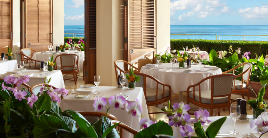 ハワイ フレンチレストラン（ラ メール）のご案内｜ハレクラニ ホテル