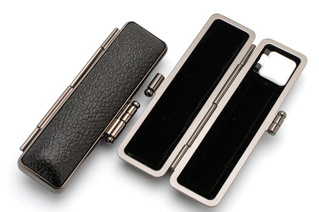 個人印鑑の実印・銀行印・認め印セット 黒水牛の実印が16.5mmのセット