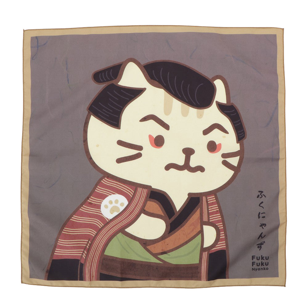 ふくふくにゃんこ 日本画風風呂敷【ガチャガチャ販売】 – HAPiNS