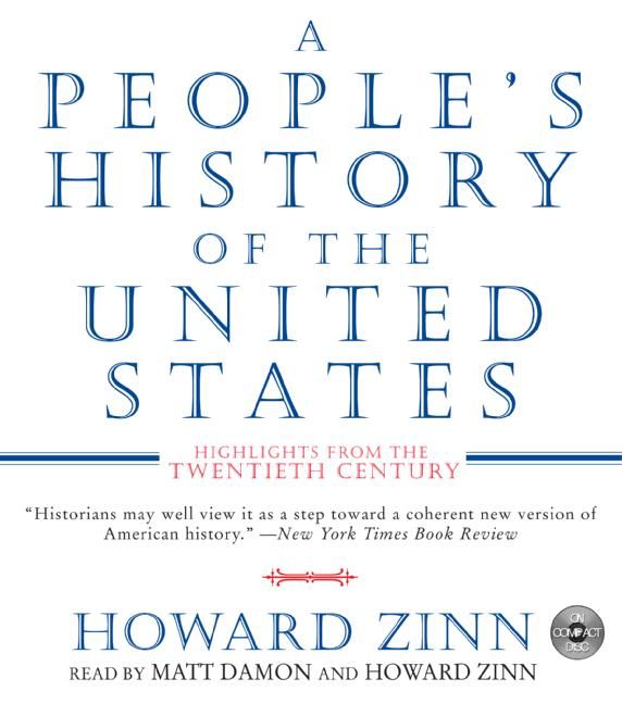A People's History of the United States CD – HarperCollins