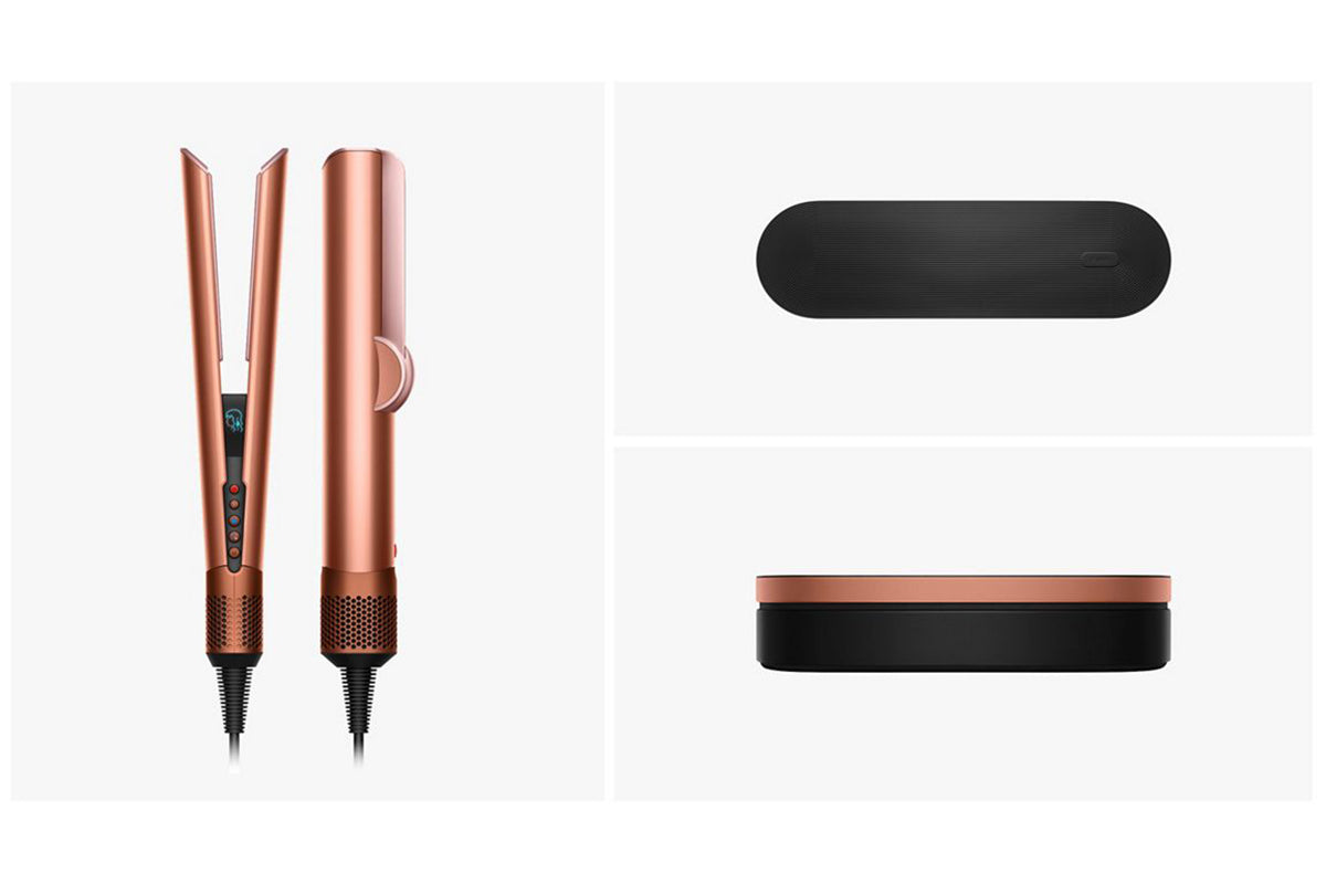 Dyson Airstrait Hair Dryer and Straightener | 143346-01 | Amber Silk