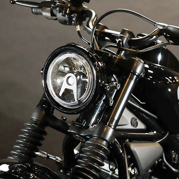 サイドマウントヘッドライトキット GOODS ナイトスター (RH975)用