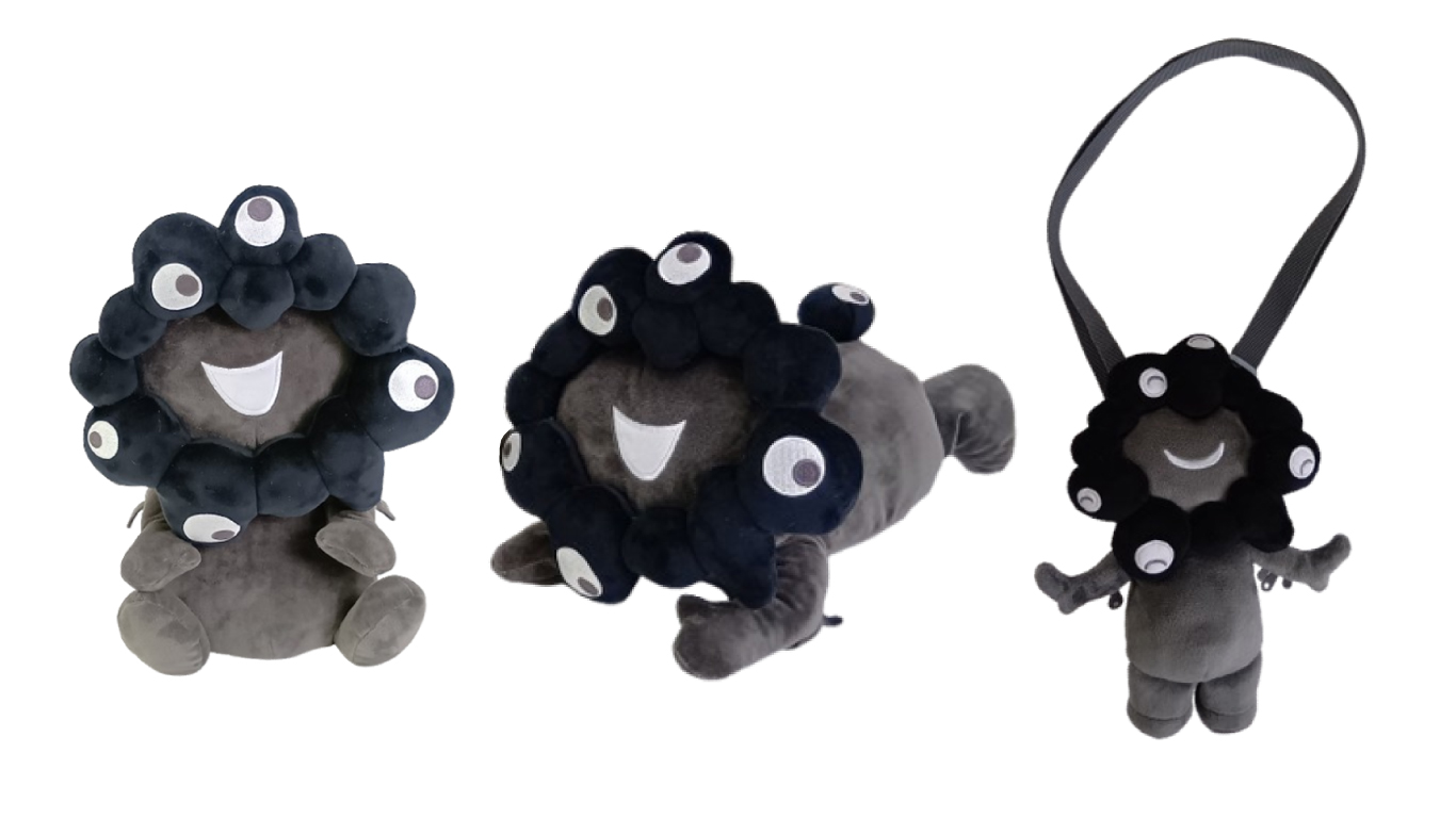 2025大阪・関西万博】黒ミャクミャクの新商品 「お手玉風ぬいぐるみ