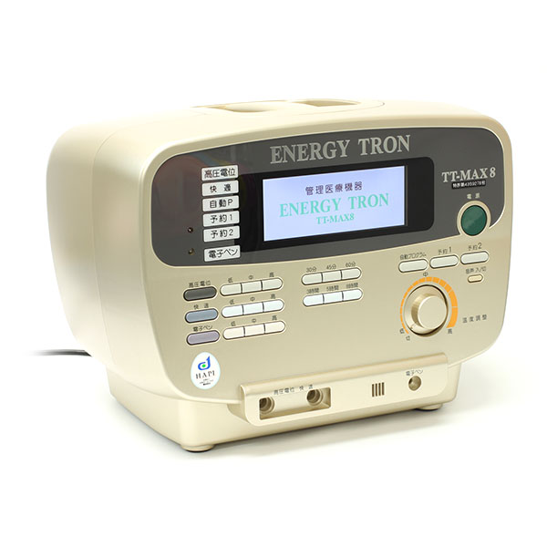 エナジートロン TT-MAX8 （ゴールド） | ヘルスタウン 高圧電位治療器