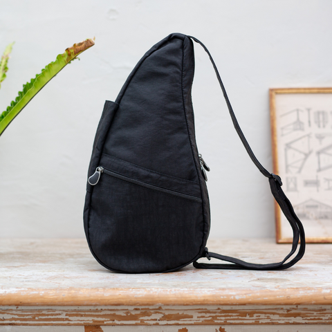 ヘルシーバックバッグ テクスチャードナイロン Sサイズ ブラック