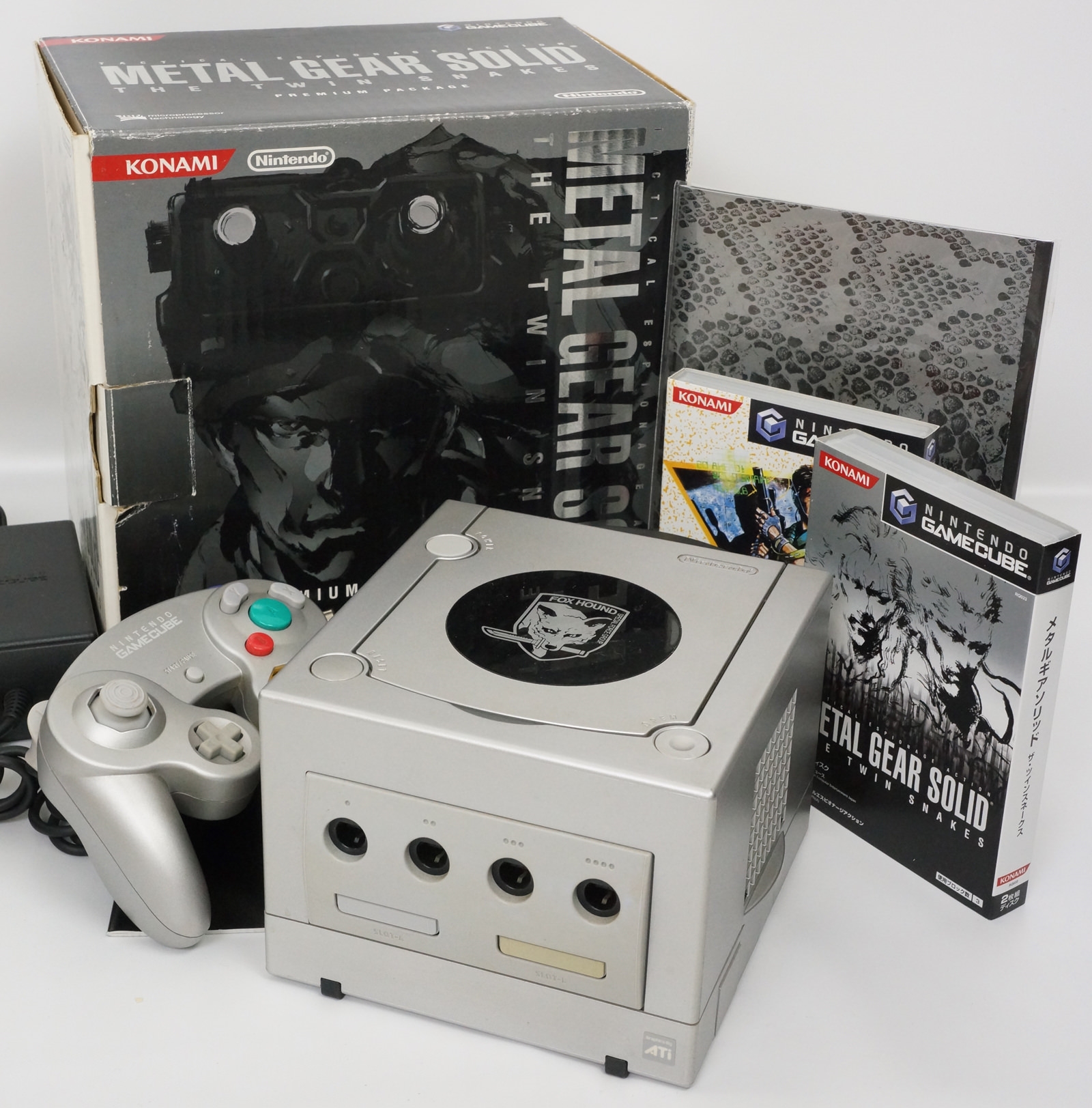 Gamecube METAL GEAR SOLID Console System Boxed DOL-001 JP For