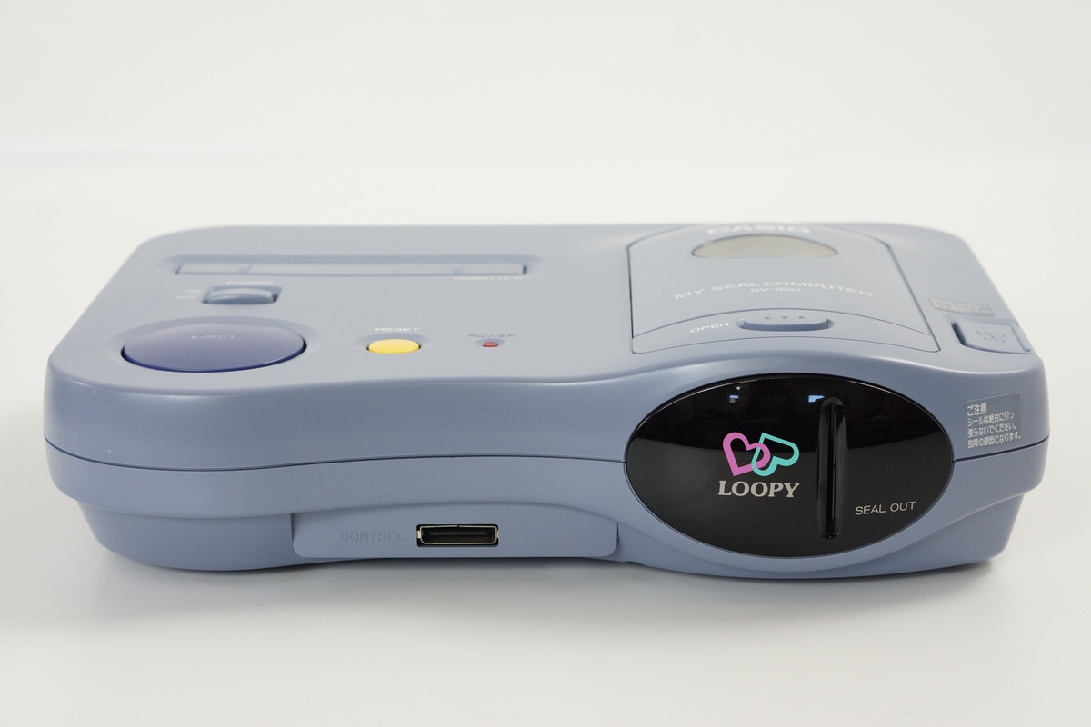 CASIO LOOPY My Seal Computer SV100 Console System Tested JAPAN
