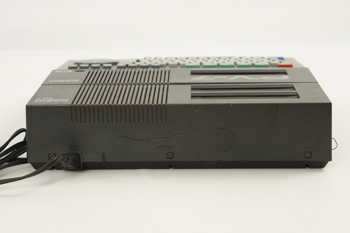 CASIO MSX PV-7 Personal Computer with Expansive Unit KB-7 Tested