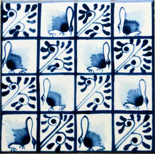 ウィリアム・モリス デザインタイル スワン - ハイステージ輸入建材