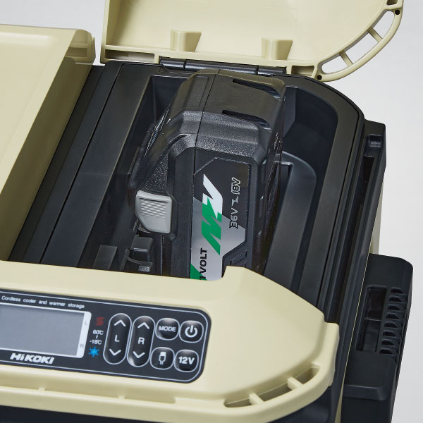 HiKOKI コードレス冷温庫 18L マルチボルト蓄電池2個付きオリジナル