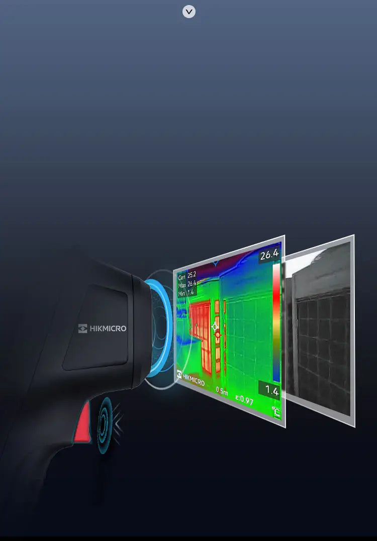 HIKMICRO Eco-V サーモグラフィーカメラ IR分解能 19200ピクセル