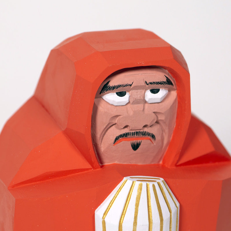 達磨（6号） 神泉作 – 奈良一刀彫 誠美堂