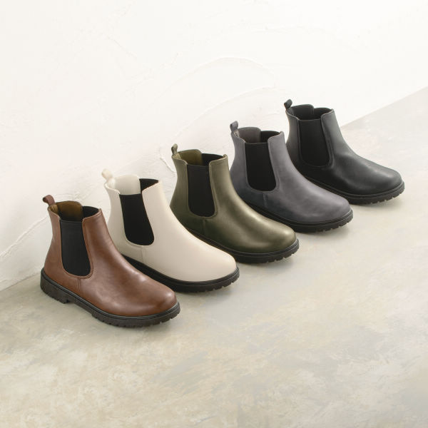 レディースサイドゴアブーツ【22.0～25.5cm対応】 | 激安靴の通販