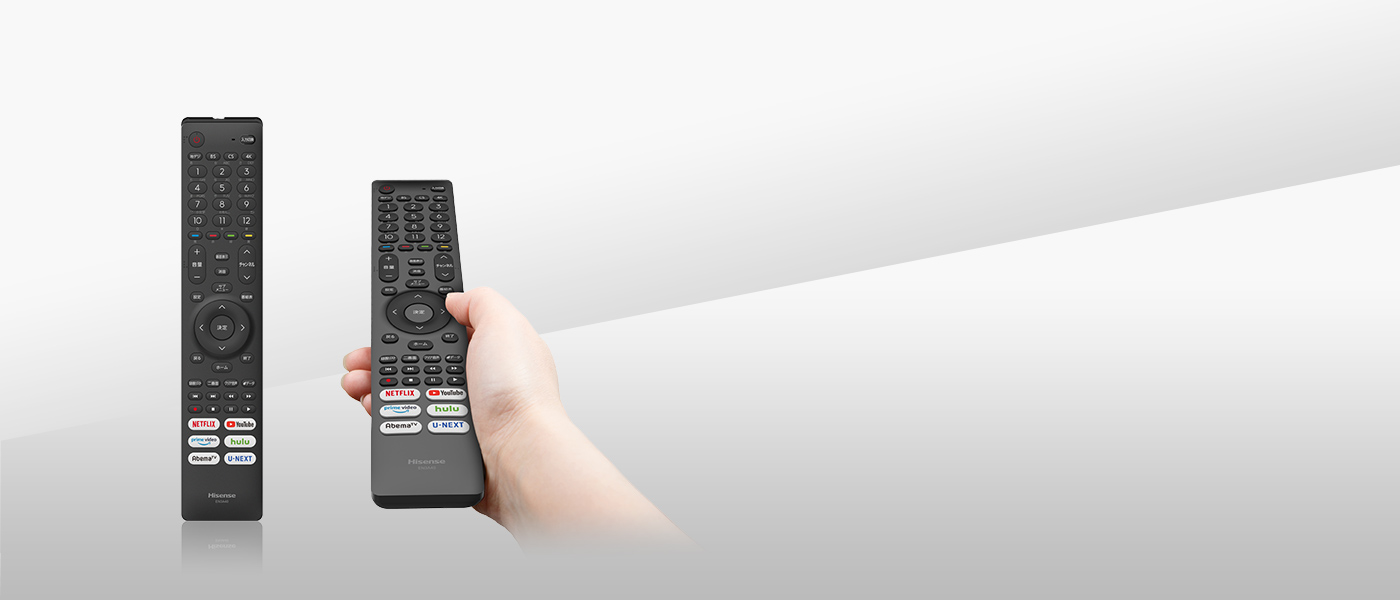 Hisense 43U7FG 2023年製 リモコン 動作OK WW3124 Hisense 43U7FG 2023