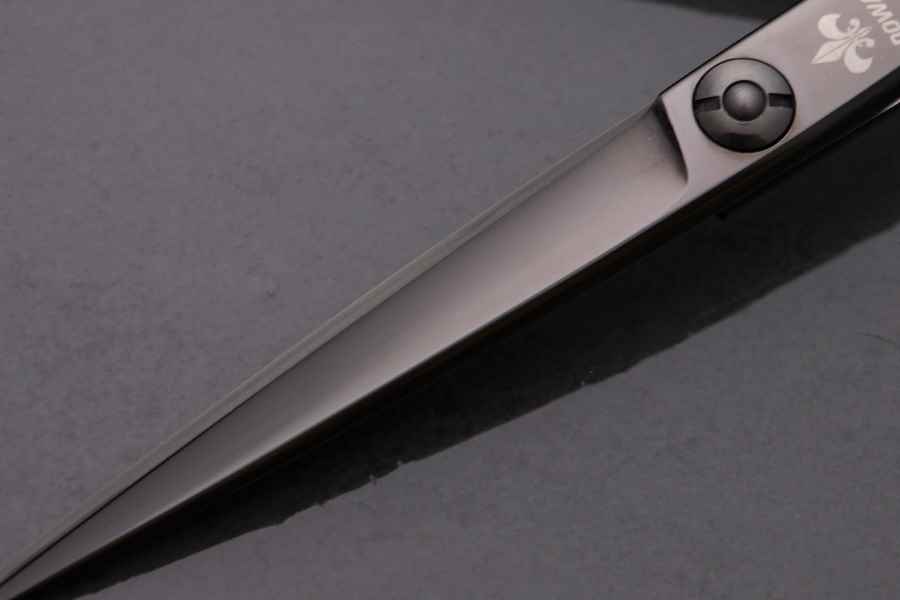 DOWA Phantom 立体 ブラック シザー｜美容ハサミなら飛燕シザー (hien