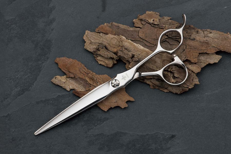 DOWA GJ-S 7inch オフセットハンドル 剣刃 ロングシザー｜美容ハサミ