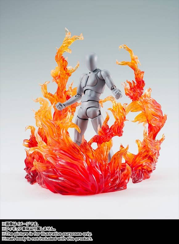 Tamashii EFFECT BURNING FLAME RED Ver. (Reissue) | HLJ.com